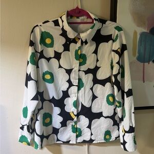 Floral Button-Up Shirt